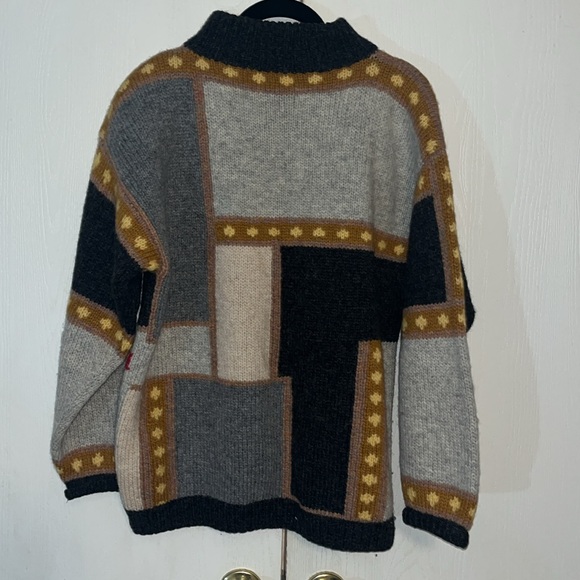 Vintage The Eagles Eye Equestrian Wool Sweater - Picture 3 of 6